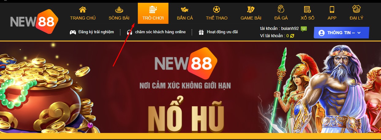 Nổ hũ New88: 300+ game chọn lọc kiếm tiền cực chất